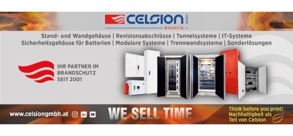 Celsion Brandschutzsysteme GmbH Featurebild